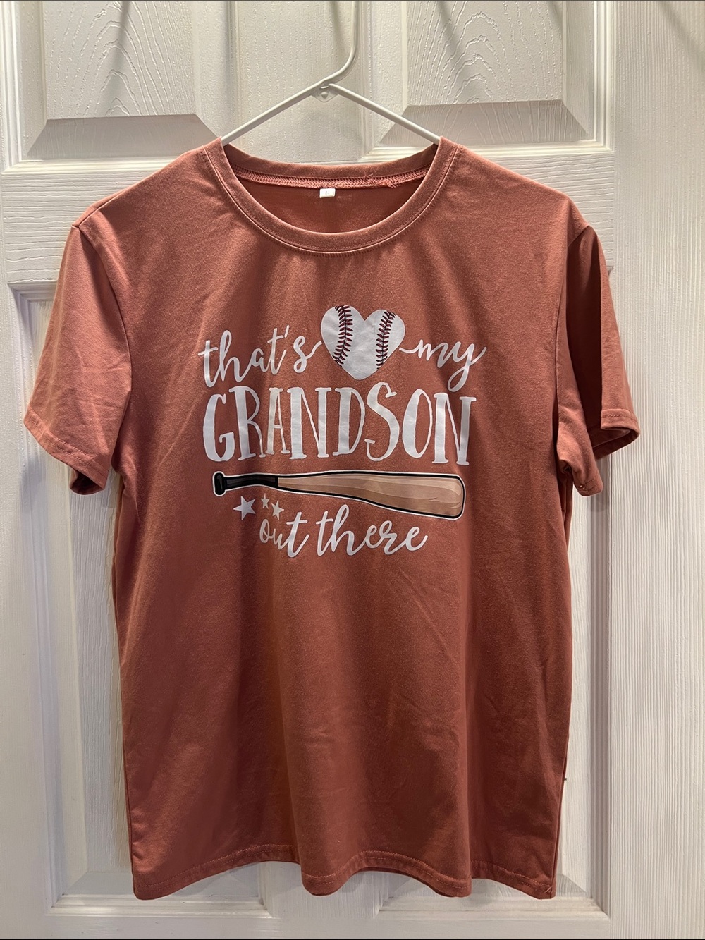 That's My Grandson Graphic Tee - Dusty Rose